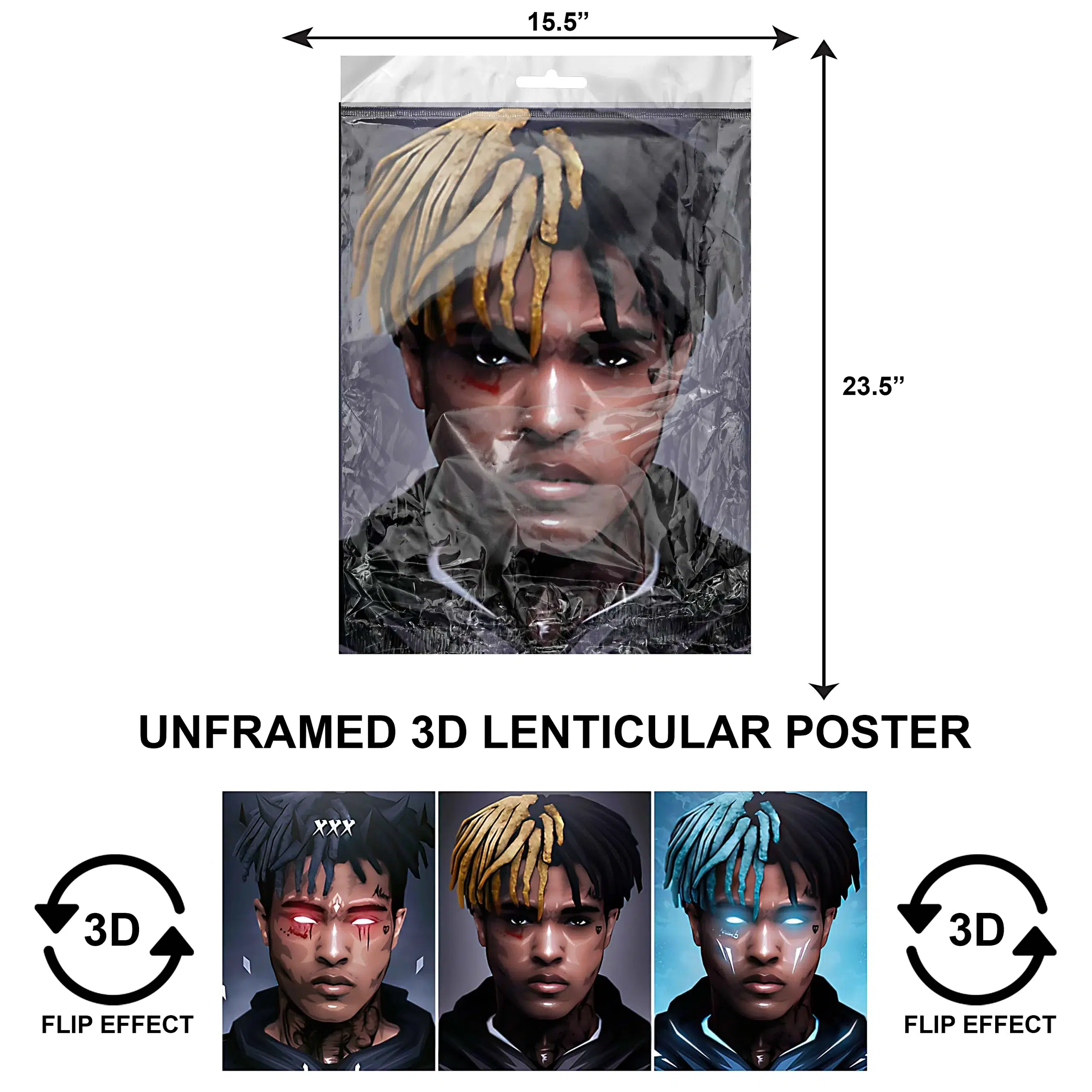 3DLPNF-005 Music – The Weeknd (Abel Makkonen Tesfaye) Large UnFramed Poster