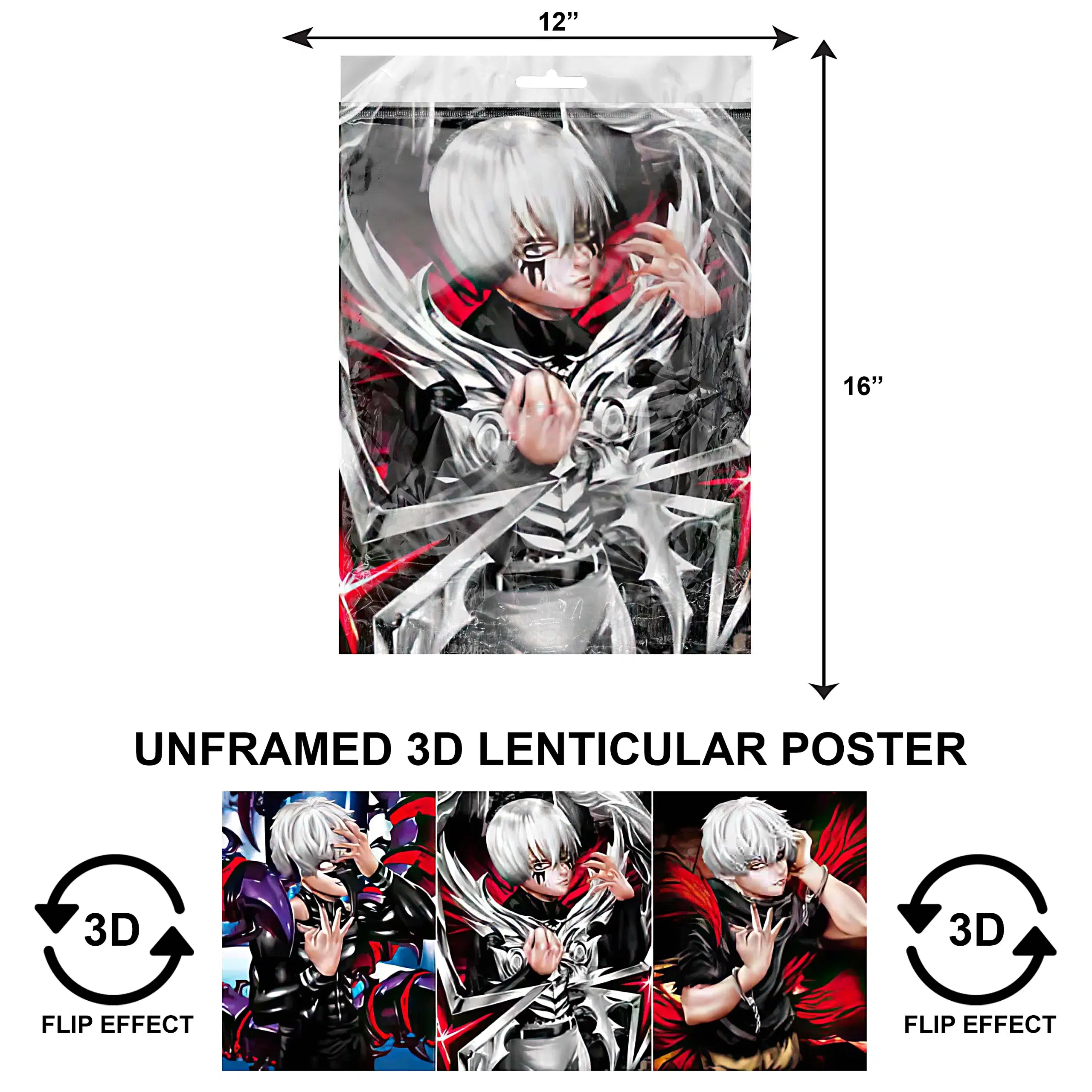 3DPNF-030 Anime – Tokyo Ghoul UnFramed Poster