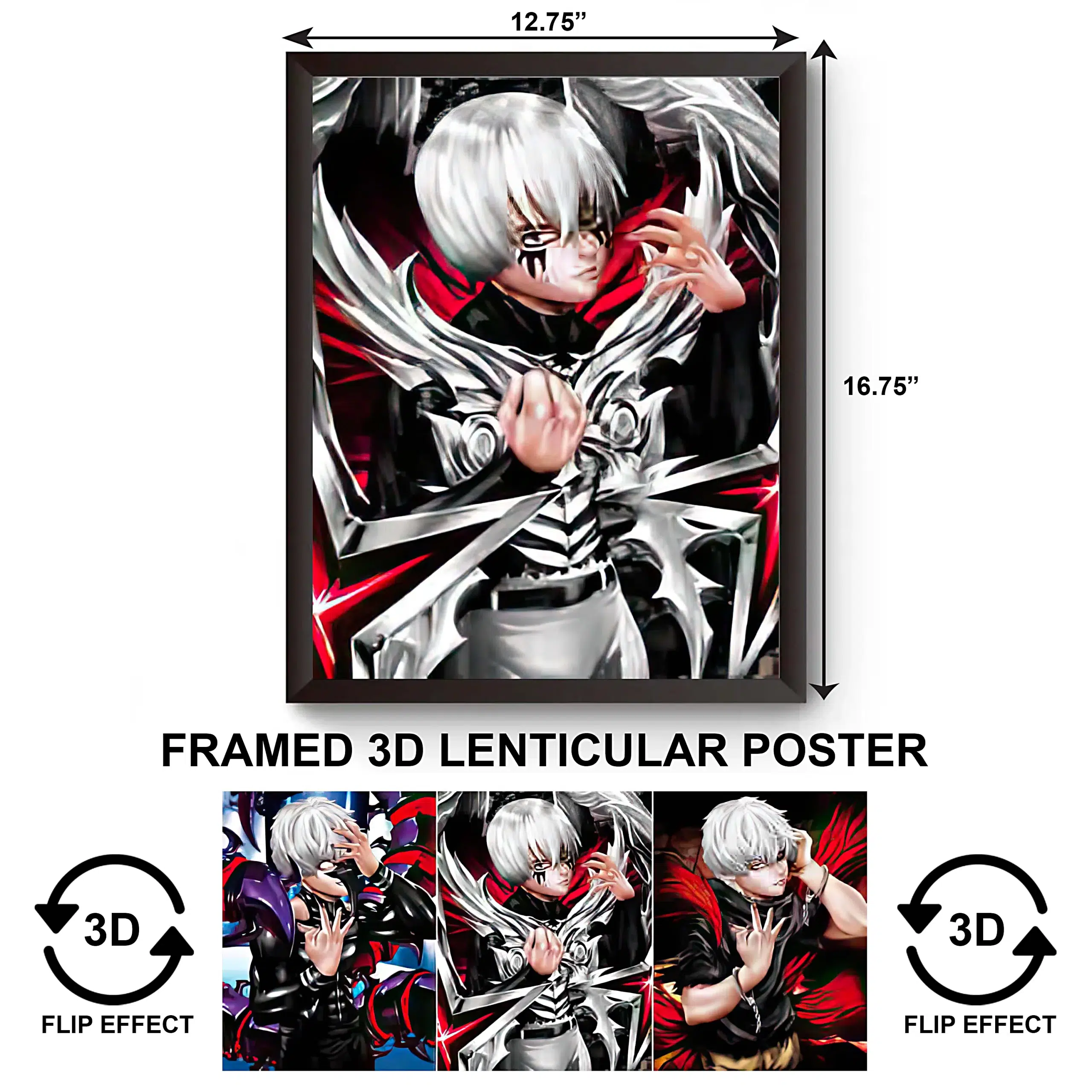 3DPWF-047 Anime – Tokyo Ghoul Framed Poster