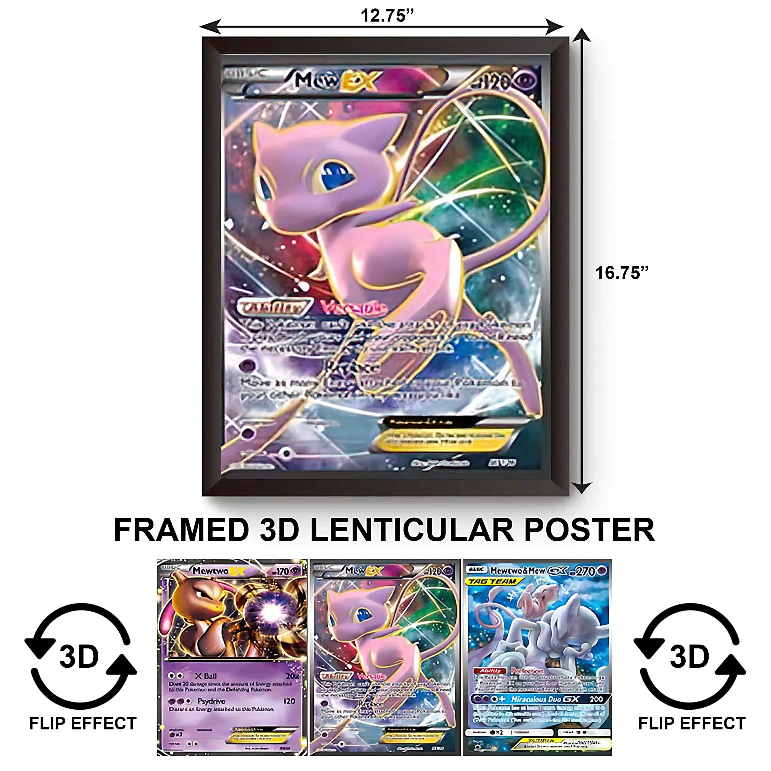 3DPWF-065 Anime – Mew Two Framed Poster
