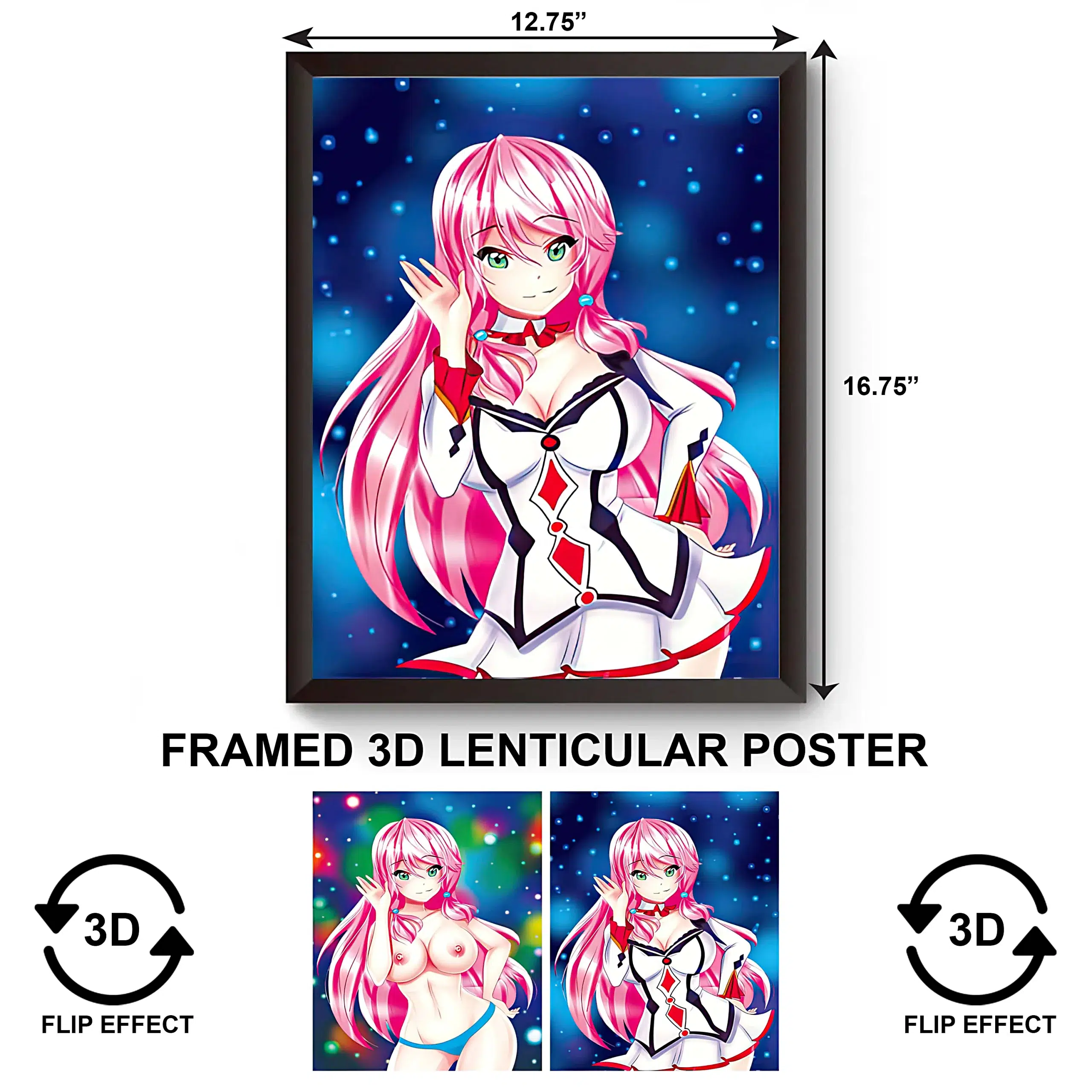 3DPWF-075 Anime – Flare Arigrande Framed Poster