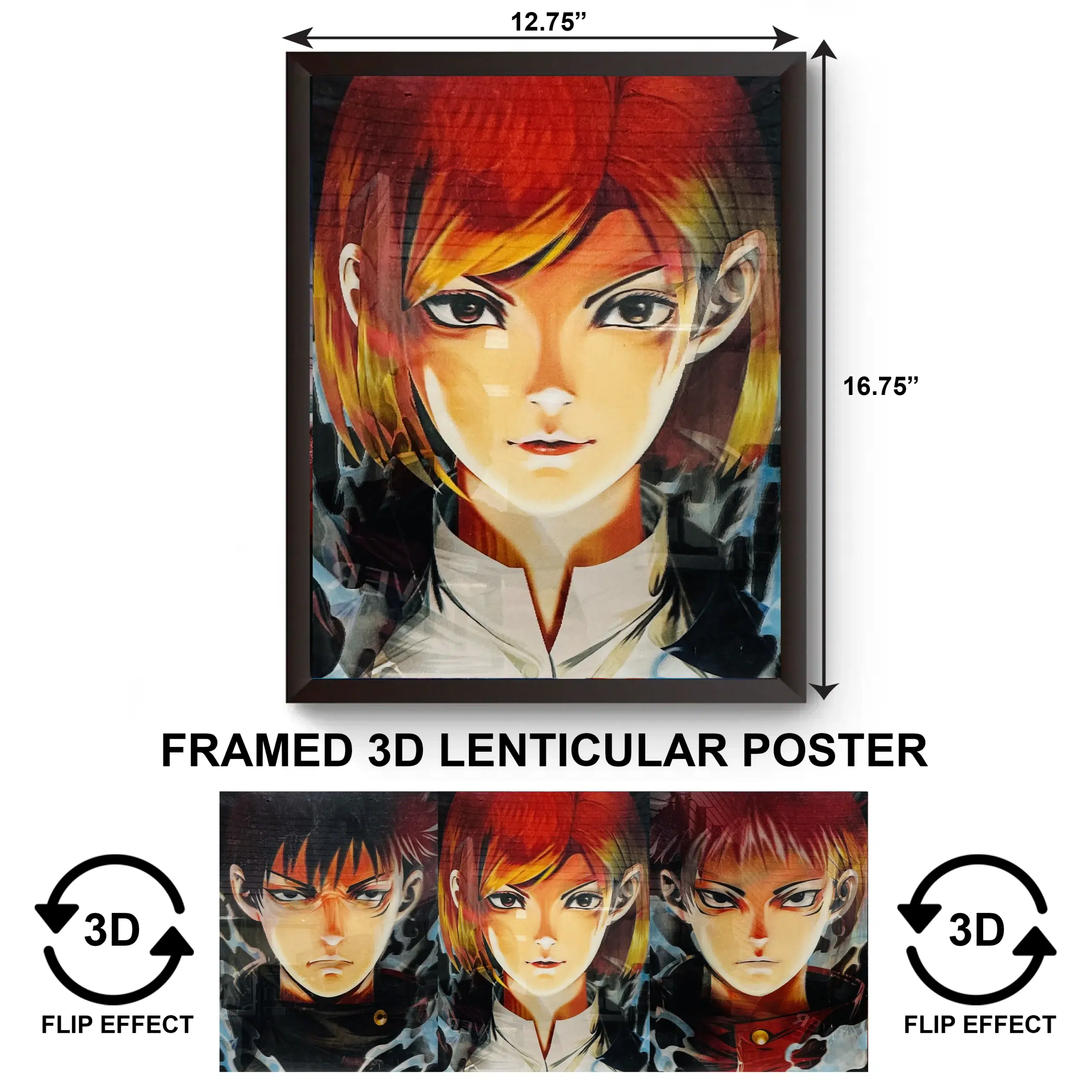 3DPWF-123 Anime – Jujutsu Kaisen Nobara Framed Poster