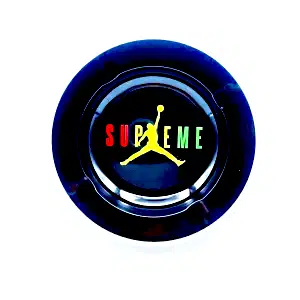 ASH071 Tin Ashtray 5.5″x5.5″ Supreme Basketball