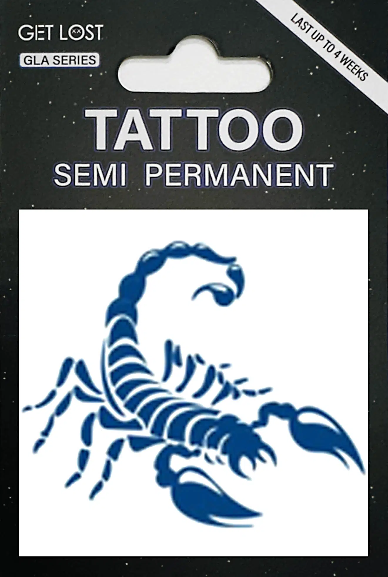 GLA-044 Semi Permanent Tattoo 2″x2″