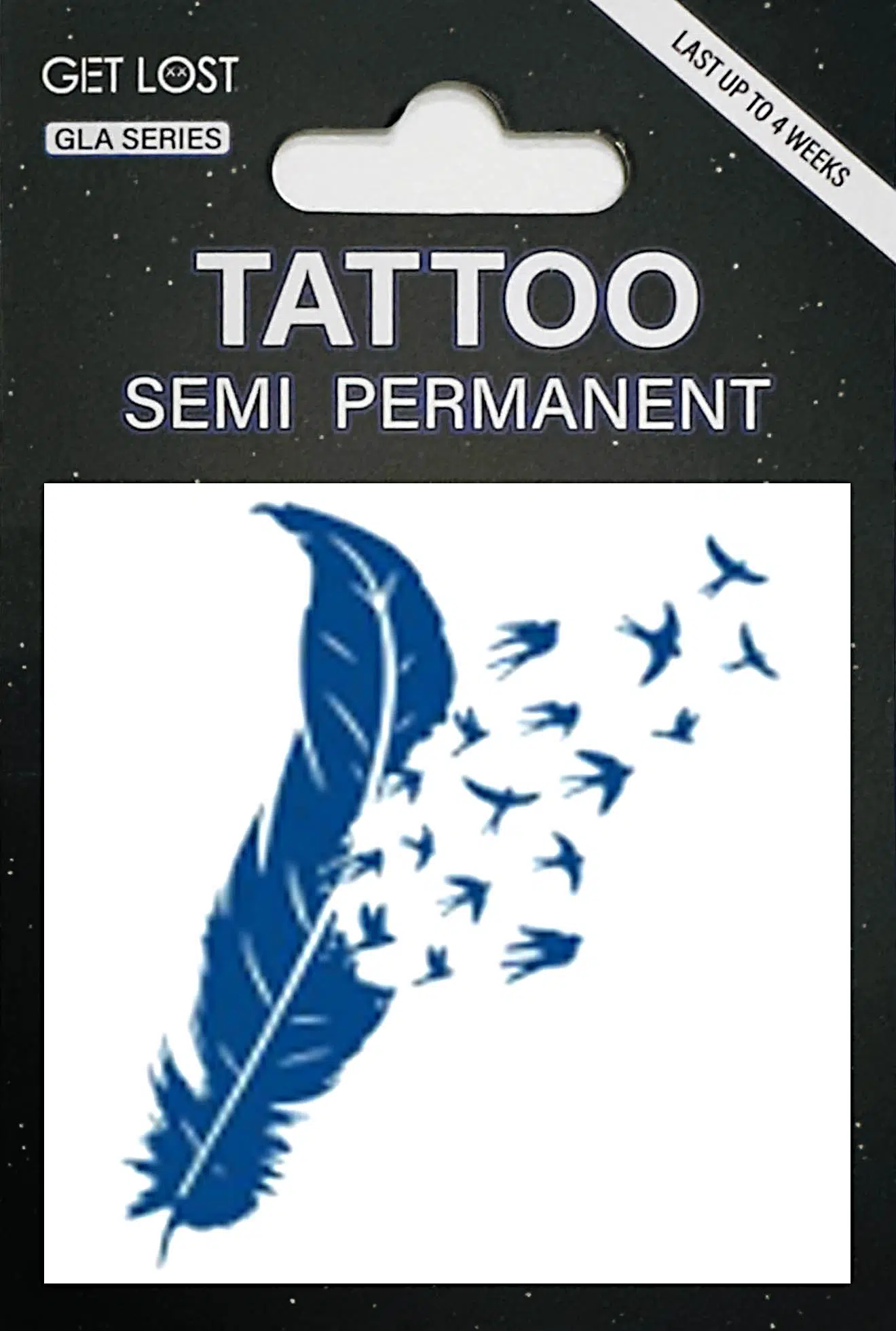 GLA-048 Semi Permanent Tattoo 2″x2″