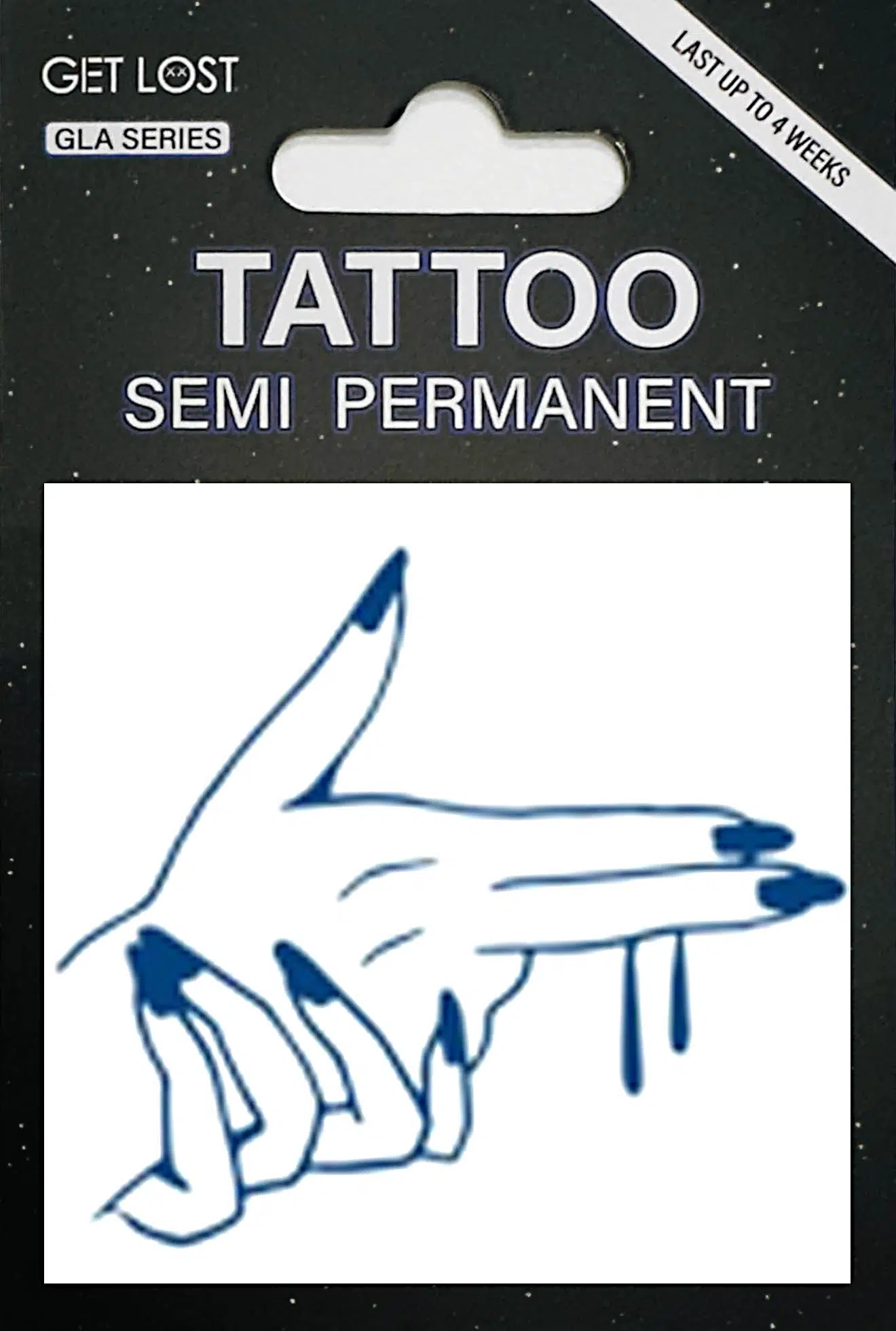 GLA-064 Semi Permanent Tattoo 2″x2″