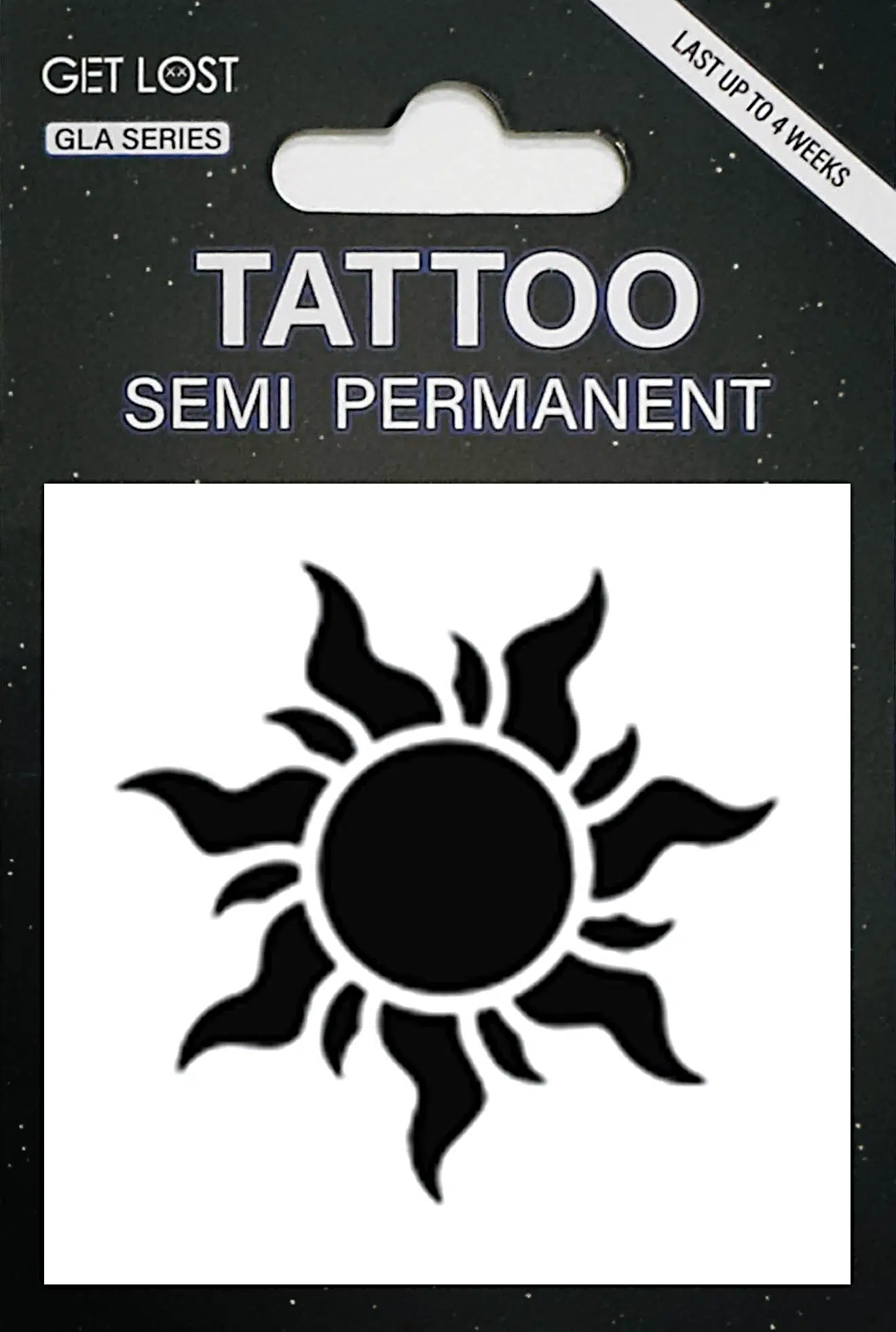 GLA-076 Semi Permanent Tattoo 2″x2″