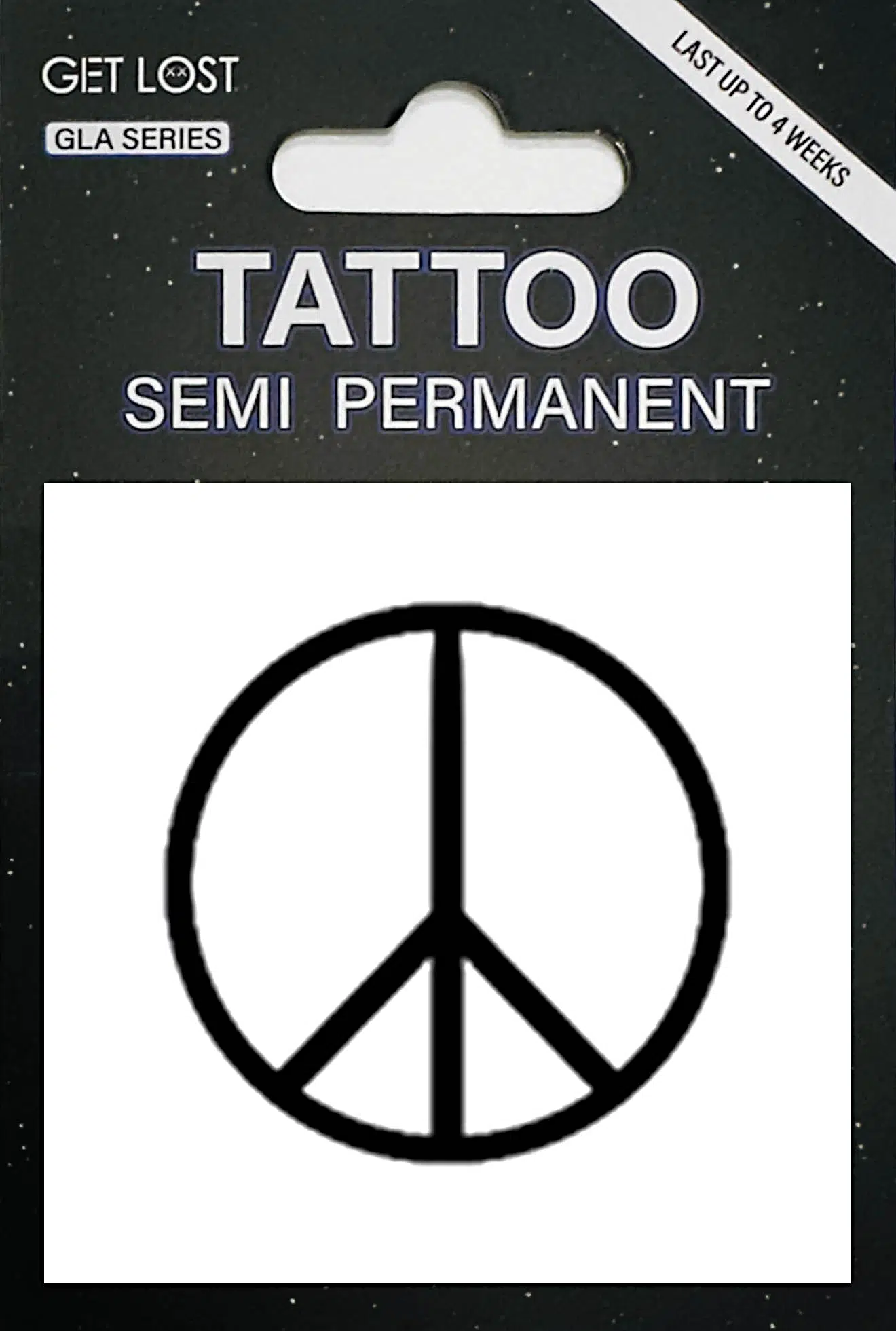 GLA-080 Semi Permanent Tattoo 2″x2″