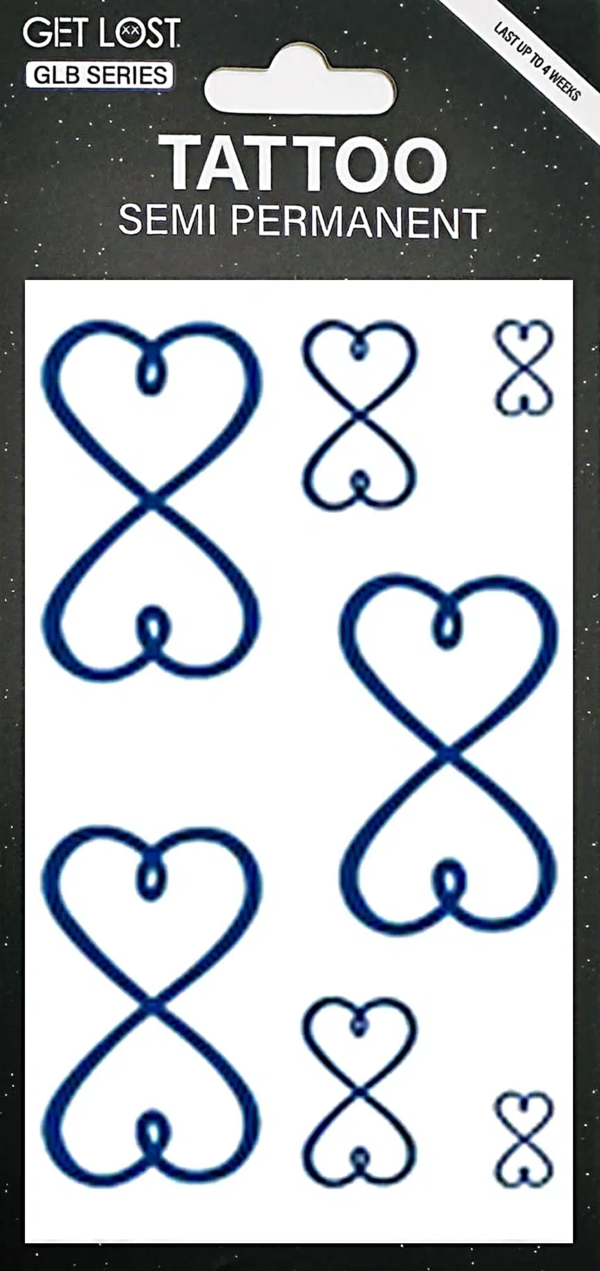 GLB-010 Semi Permanent Tattoo 2.75″x4.75″