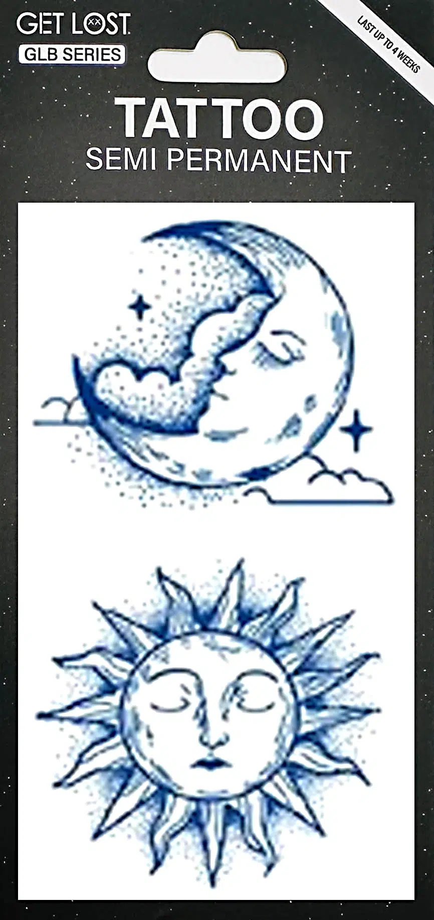 GLB-034 Semi Permanent Tattoo 2.75″x4.75″