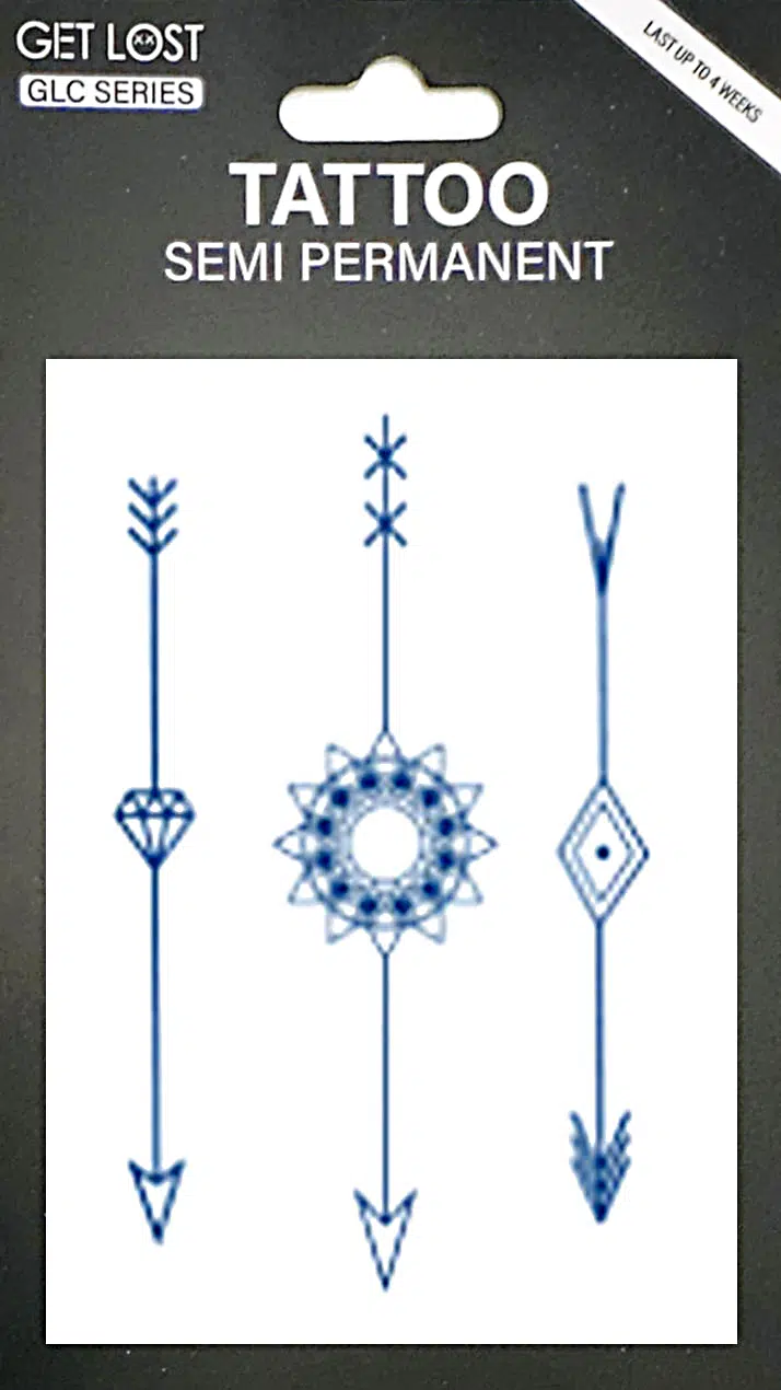 GLC-003 Semi Permanent Tattoo 3″x4.25″