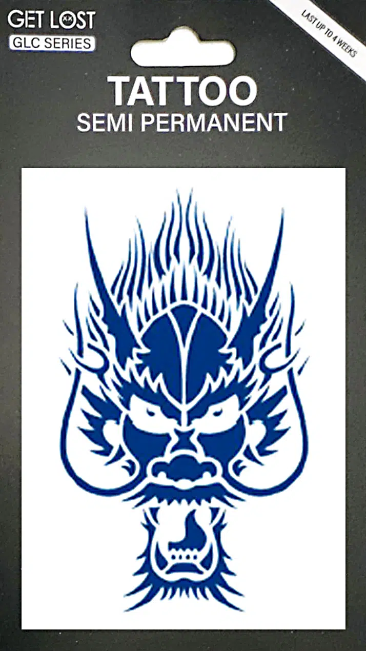 GLC-006 Semi Permanent Tattoo 3″x4.25″
