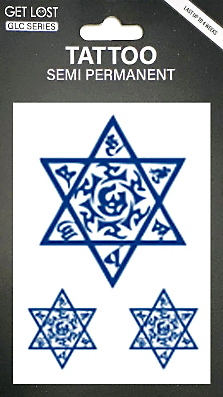 GLC-008 Semi Permanent Tattoo 3″x4.25″