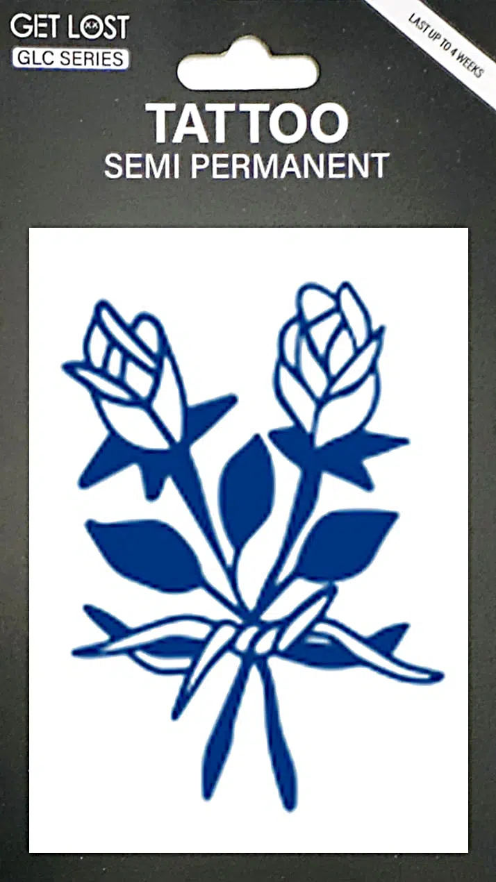 GLC-009 Semi Permanent Tattoo 3″x4.25″