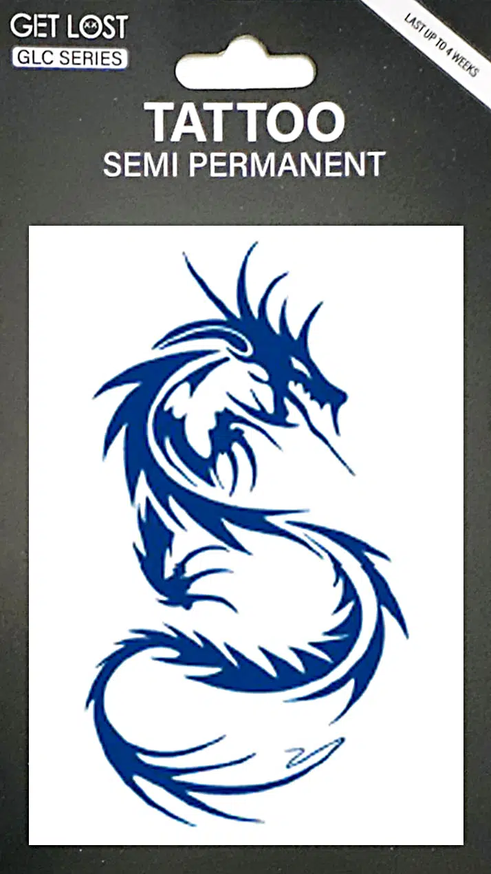 GLC-013 Semi Permanent Tattoo 3″x4.25″