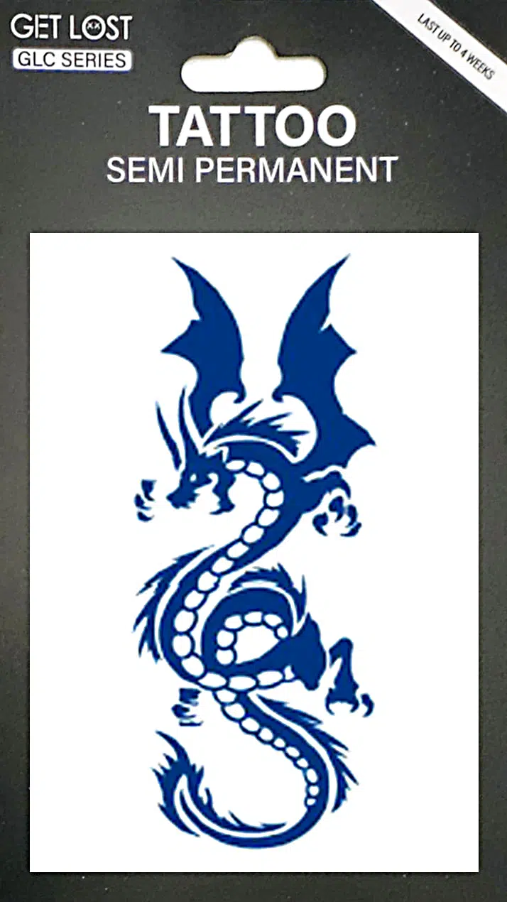 GLC-014 Semi Permanent Tattoo 3″x4.25″