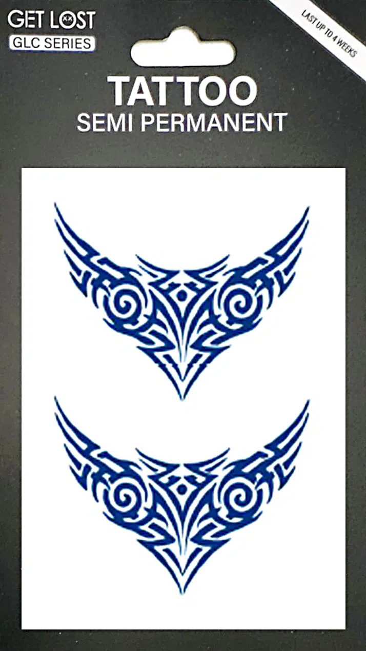 GLC-016 Semi Permanent Tattoo 3″x4.25″