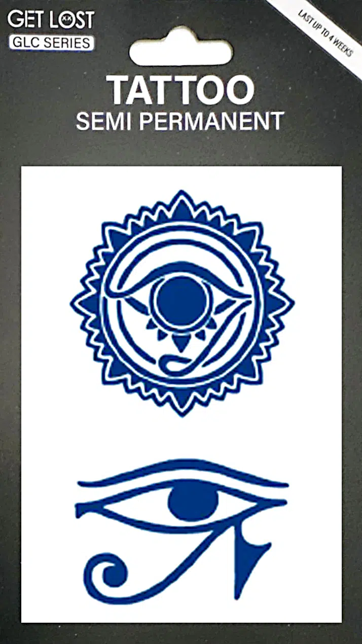 GLC-020 Semi Permanent Tattoo 3″x4.25″