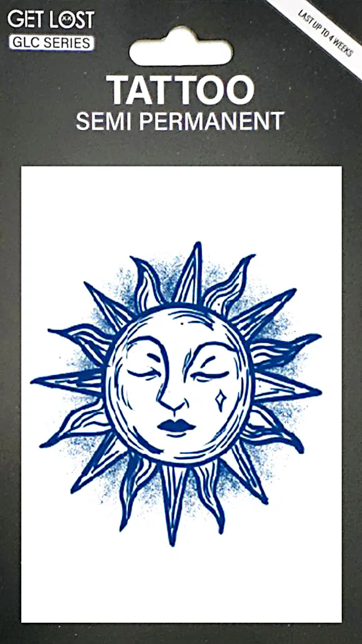 GLC-033 Semi Permanent Tattoo 3″x4.25″