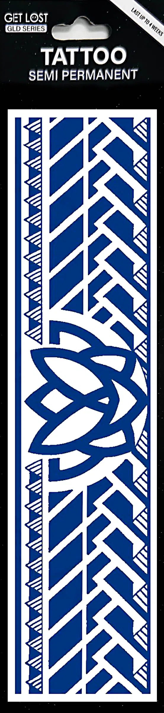 GLD-005 Semi Permanent Tattoo 2.75″x9.5″