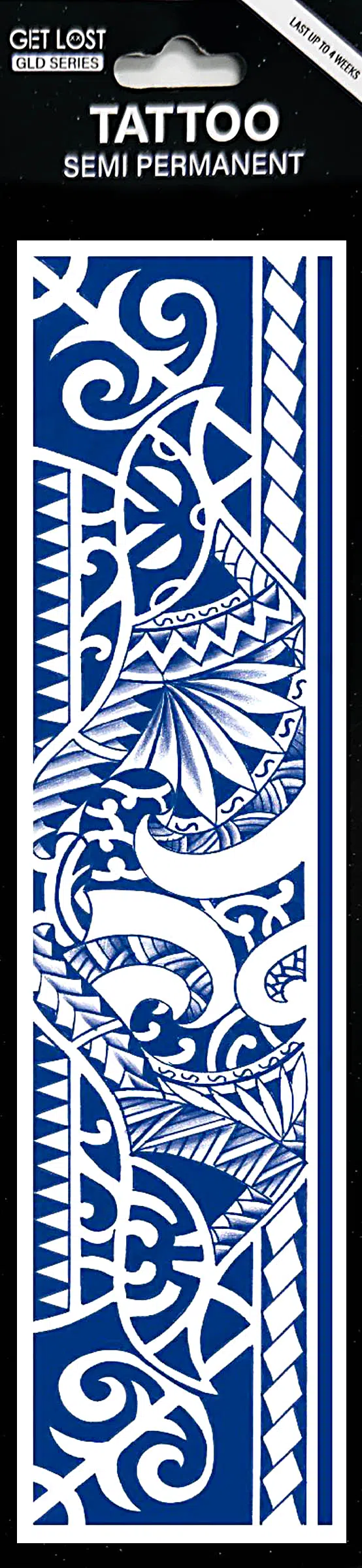 GLD-009 Semi Permanent Tattoo 2.75″x9.5″