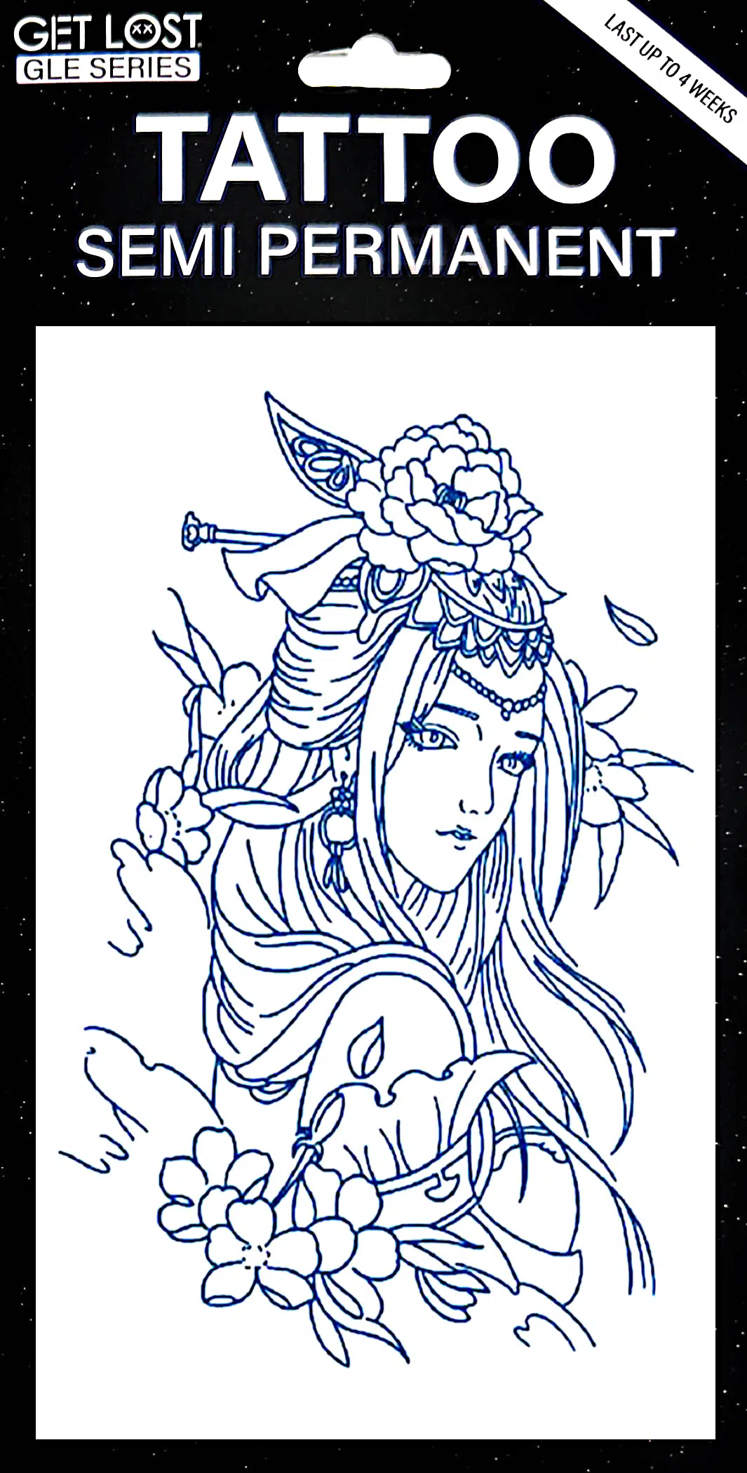 GLE-001 Semi Permanent Tattoo 4.25″x7″