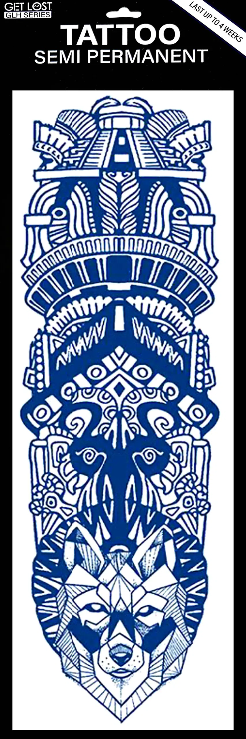 GLH-005 Semi Permanent Tattoo 6″x18.25″