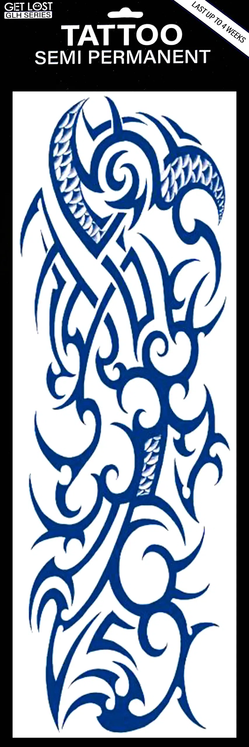 GLH-009 Semi Permanent Tattoo 6″x18.25″