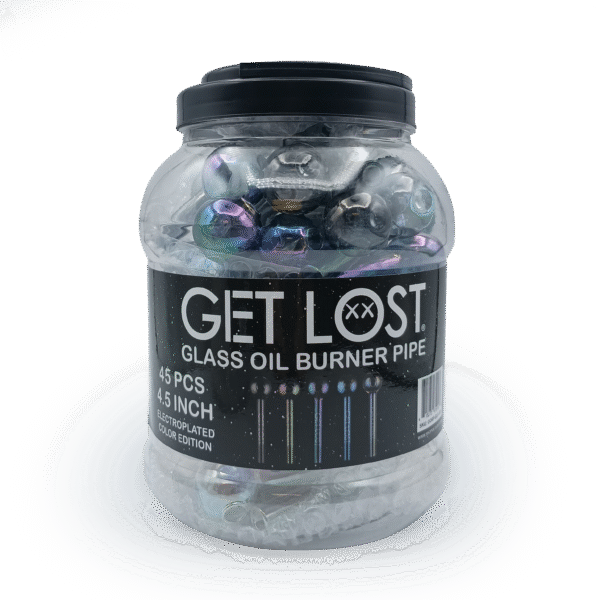 GOBP-ELC-001 - Get Lost - Glass Oil Burner Pipe Rainbow