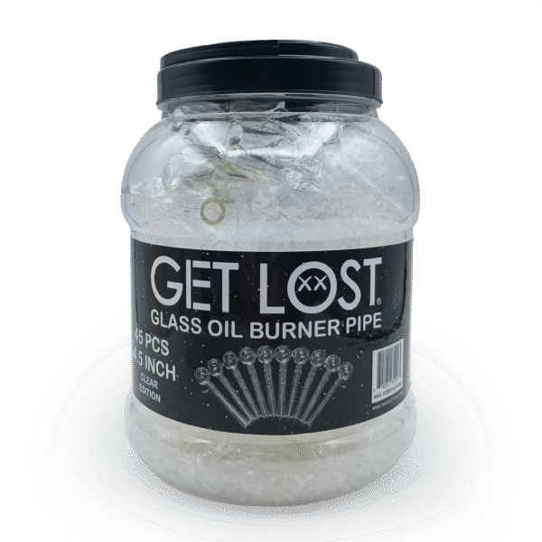 GOBP-CLR-002 - Get Lost - Glass Oil Burner Pipe Clear