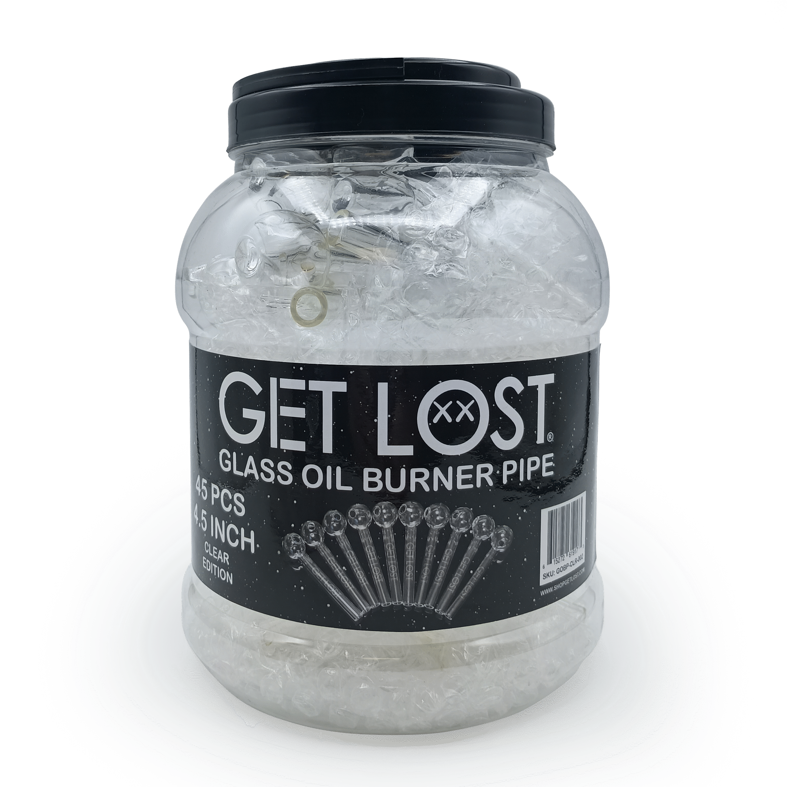 GOBP-CLR-002 – Get Lost – Glass Oil Burner Pipe Clear