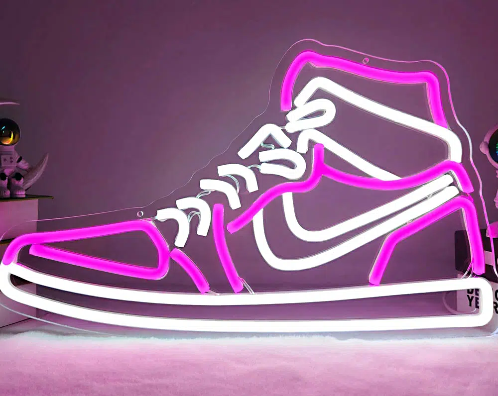 NHL-023 – Neon Hanging Light – Pink Sneaker