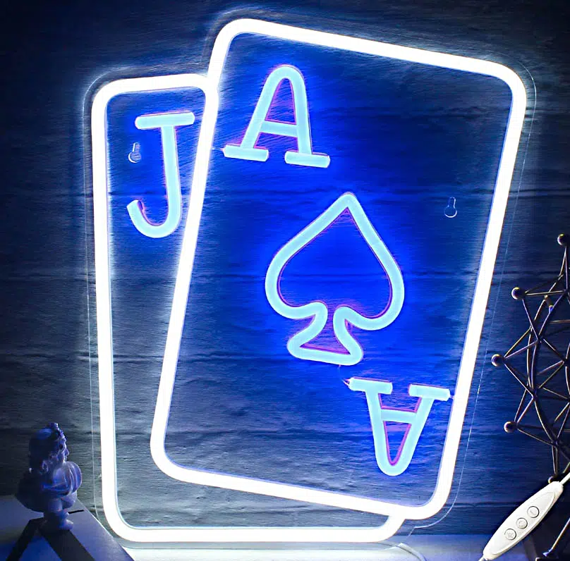 NHL-061 – Neon Hanging Light – Ace Jack Neon