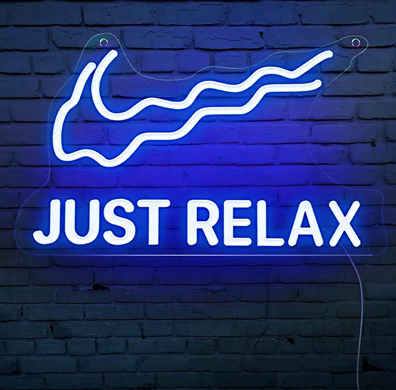 NHL-062 – Neon Hanging Light – Just Relax Neon
