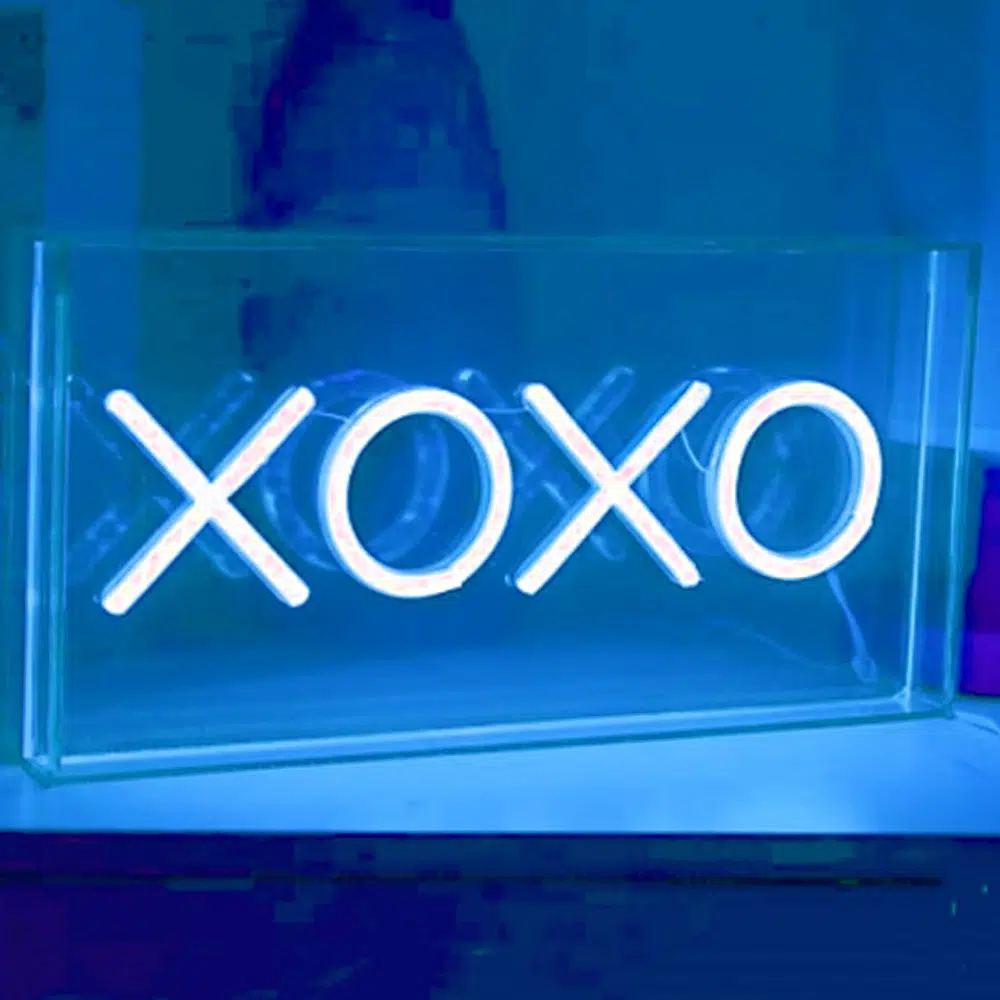 NLB-007P - Neon Light Box - XOXO Pink - Image 2