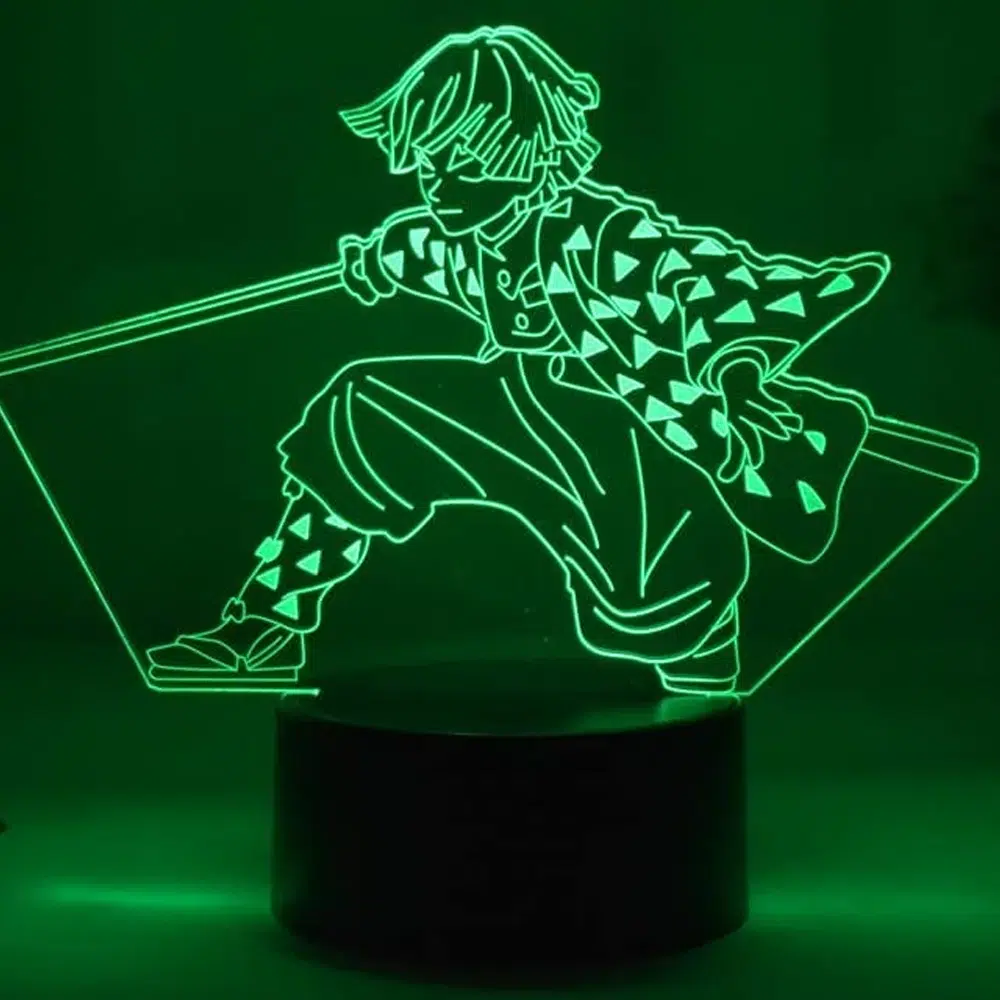 NSL-007 – LED Standing Light – Anime Demon Slayer Agatsuma Zenitsu