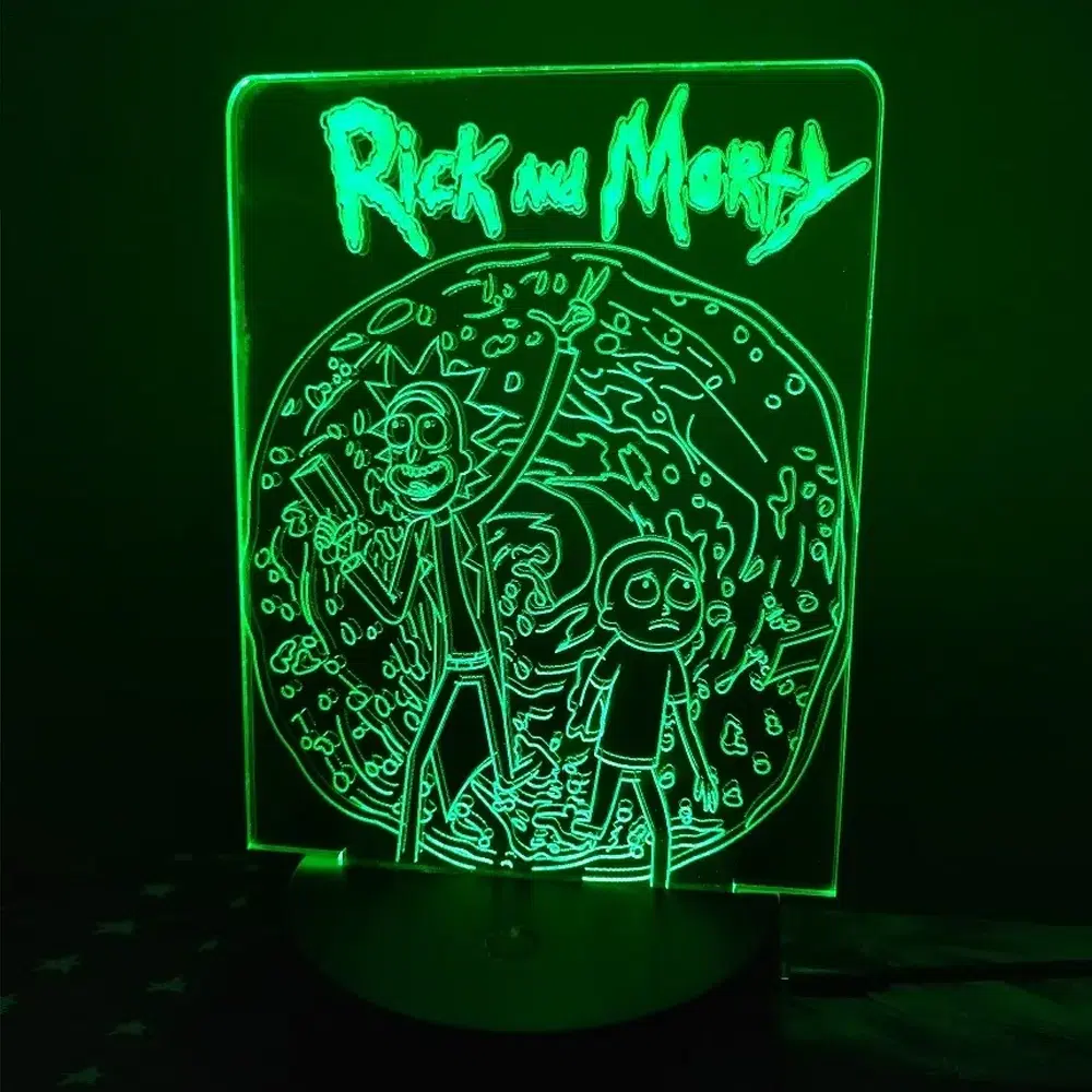 NSL-026 – LED Standing Light – Rick and Morty World