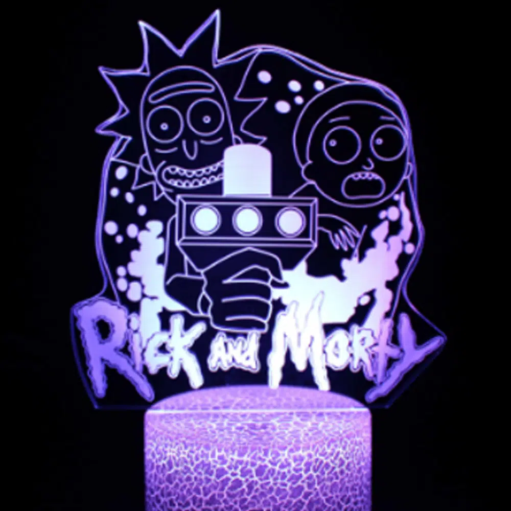 NSL-027 – LED Standing Light – Rick and Morty Craziness
