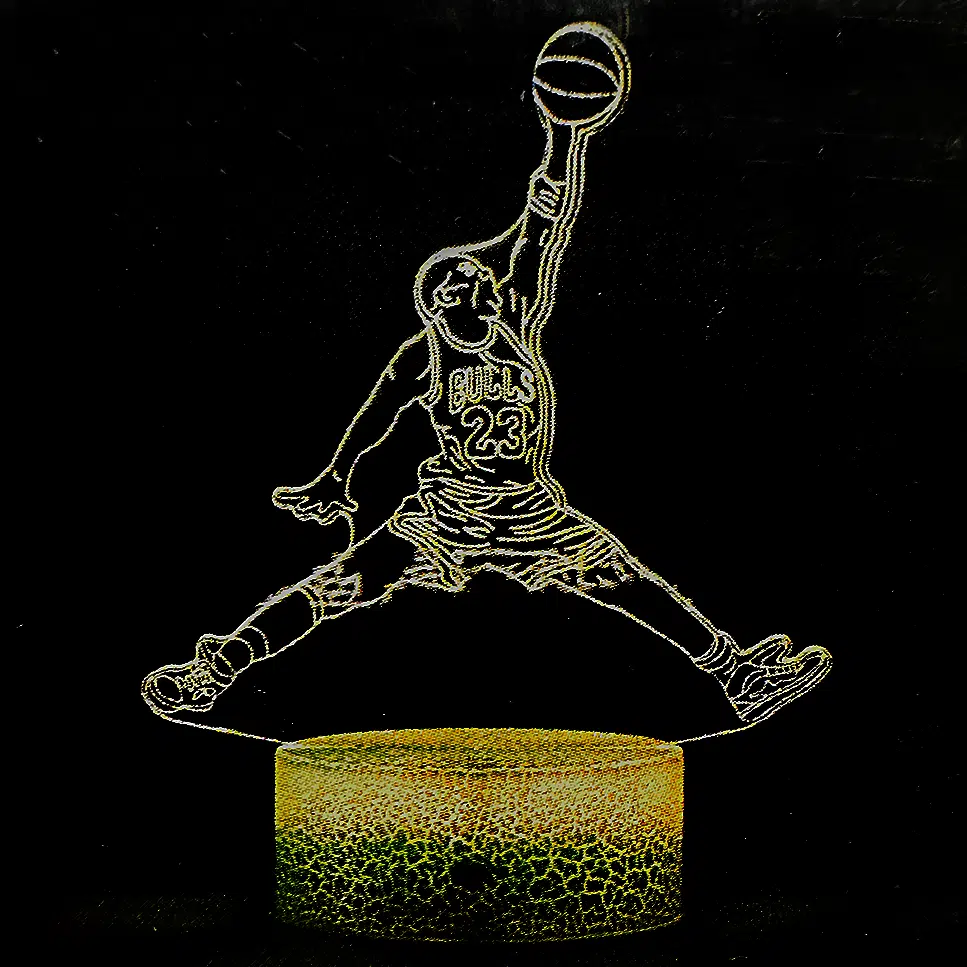 NSL-038 – LED Standing Light – Michael Jordan Chicago Bulls