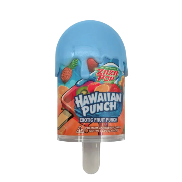 3.5g Popsicle Containers 3.5G - (12 Count) Zaza Pop Hawaiian Punch PJ-35-003
