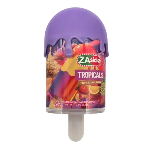 3.5g Popsicle Containers 3.5G - (12 Count) Zasicle Tropicals PJ-35-006