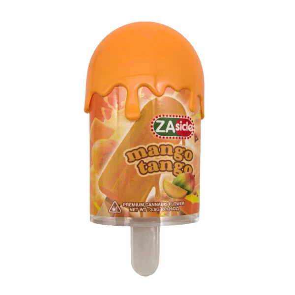 3.5g Popsicle Containers 3.5G - (12 Count) Zasicle Mango Tango PJ-35-007
