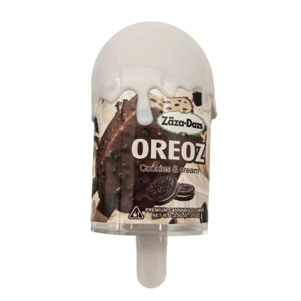 3.5g Popsicle Containers 3.5G - (12 Count) Zaza Dazs Oreoz PJ-35-008