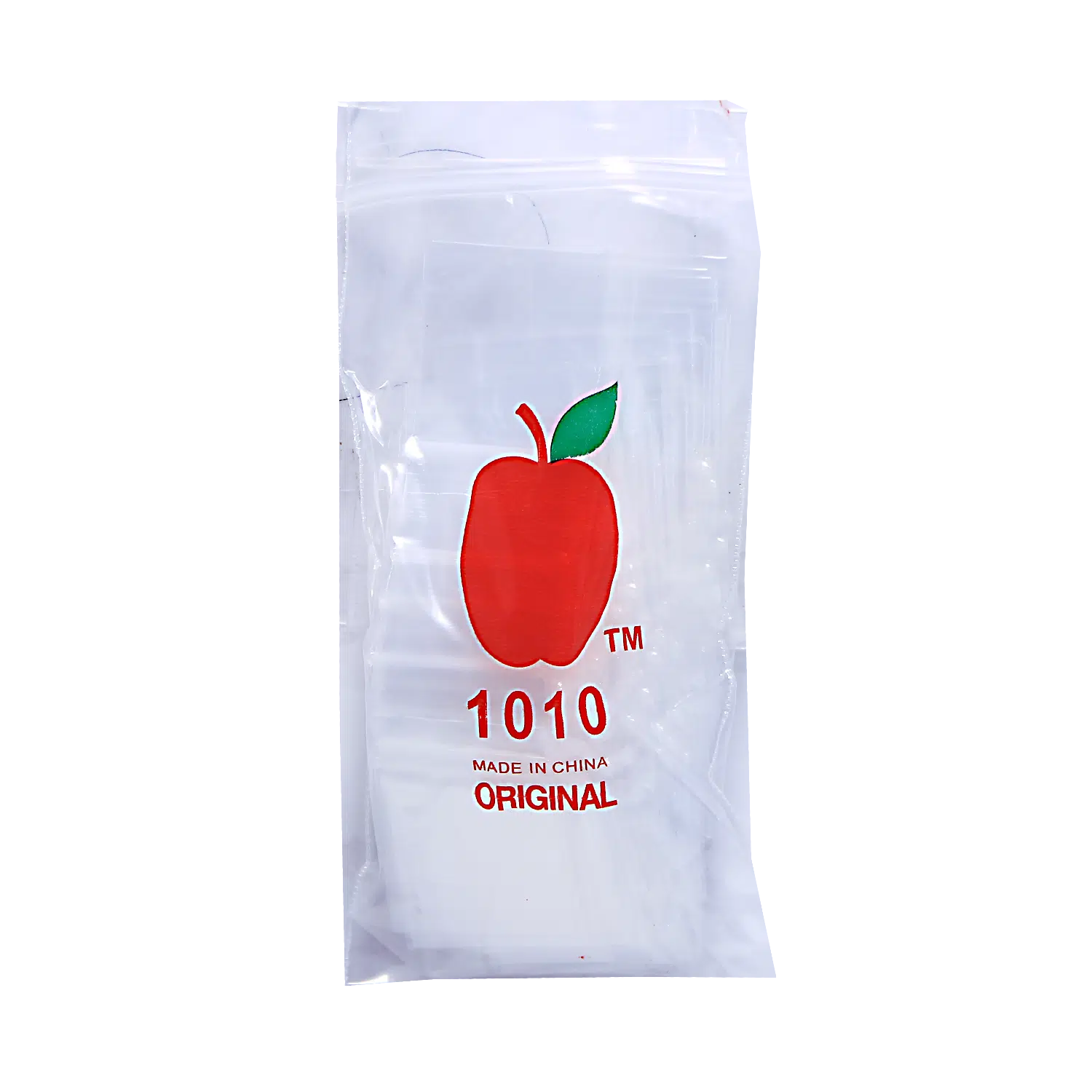 SAB-002 Apple Bag 10x10 (1000 Count) Clear - Image 3