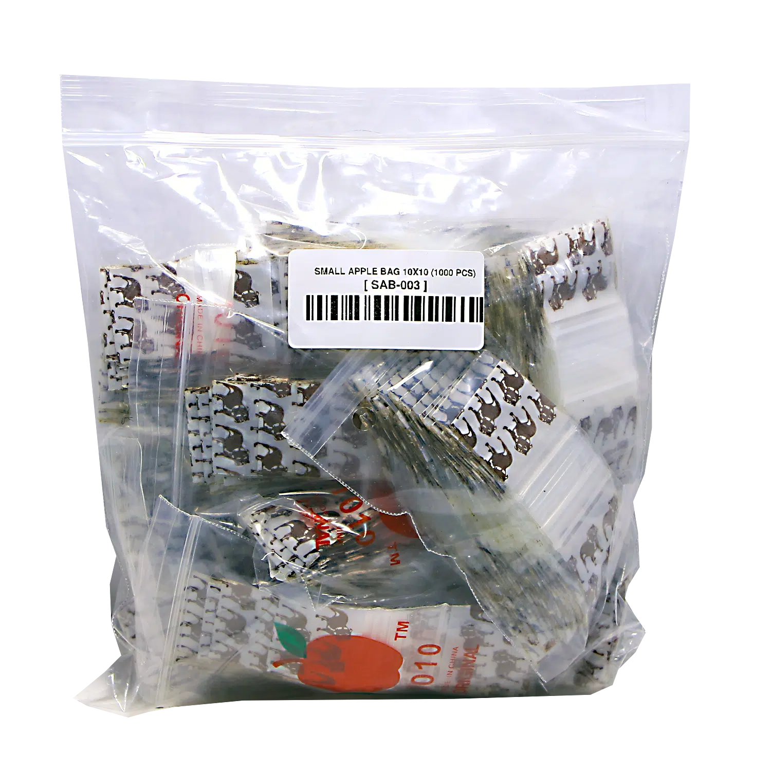 SAB-003 Apple Bag 10x10 (1000 Count) Top Dog - Image 2
