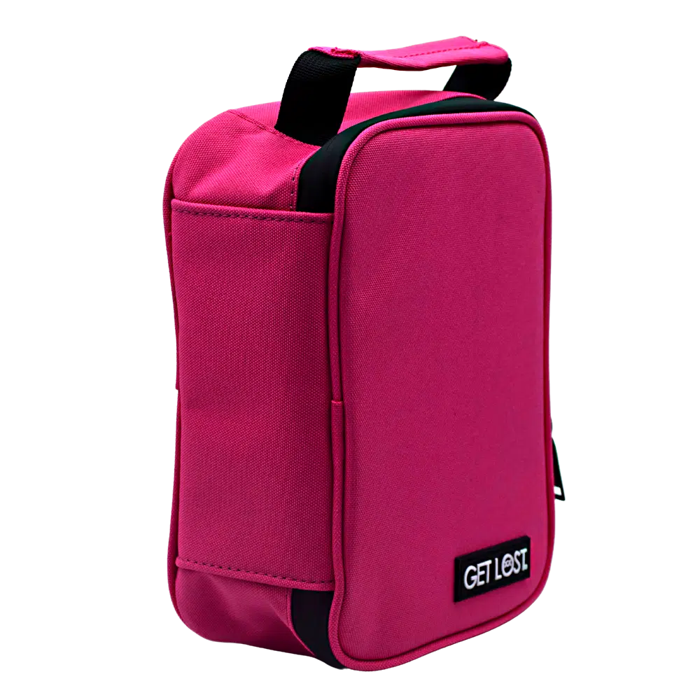 SFSB-PNK-002 Get Lost Smell-Proof Premium Stash Bag with Lock (Pink) - Image 15