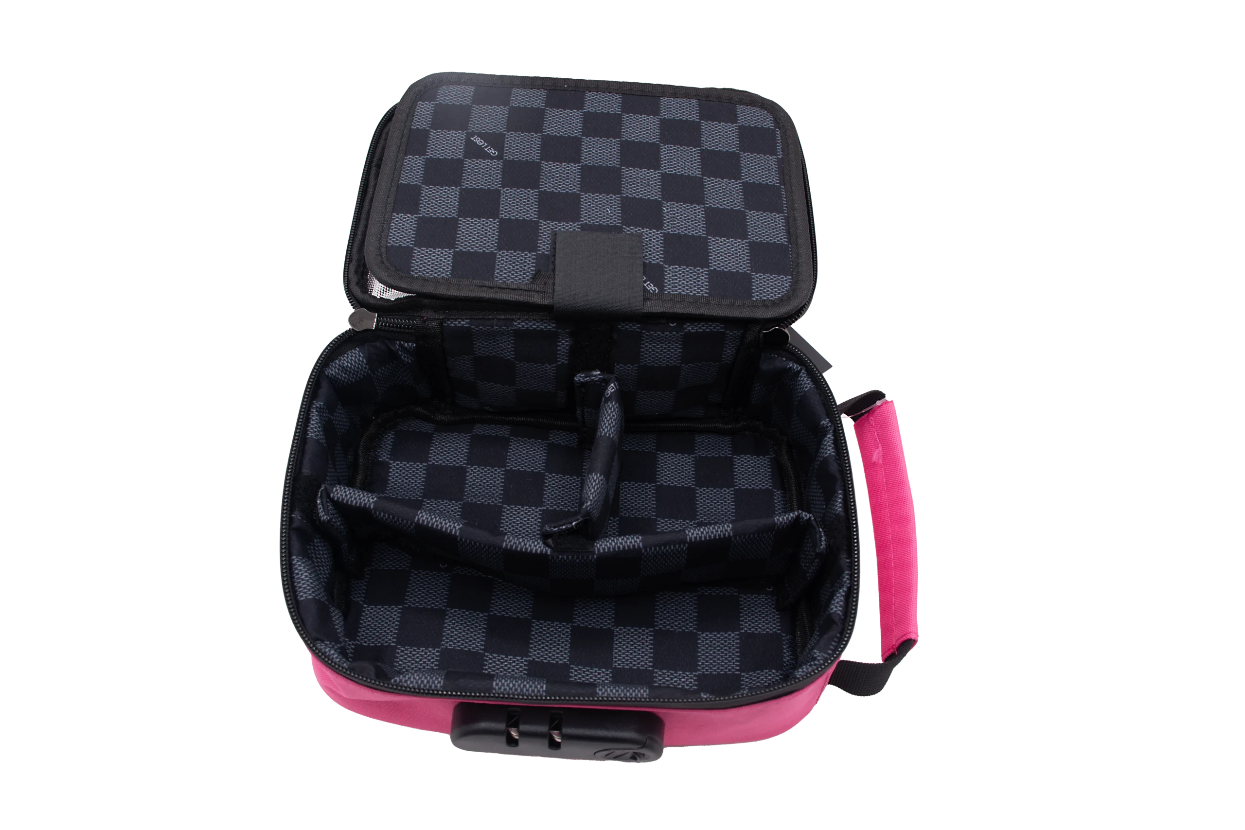 SFSB-PNK-002 Get Lost Smell-Proof Premium Stash Bag with Lock (Pink) - Image 8