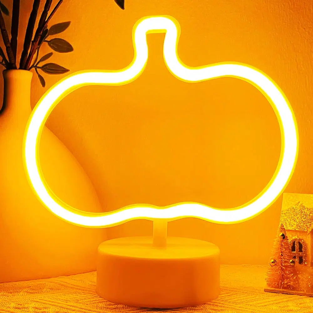 TNL-001 – Table Neon Light – Pumpkin