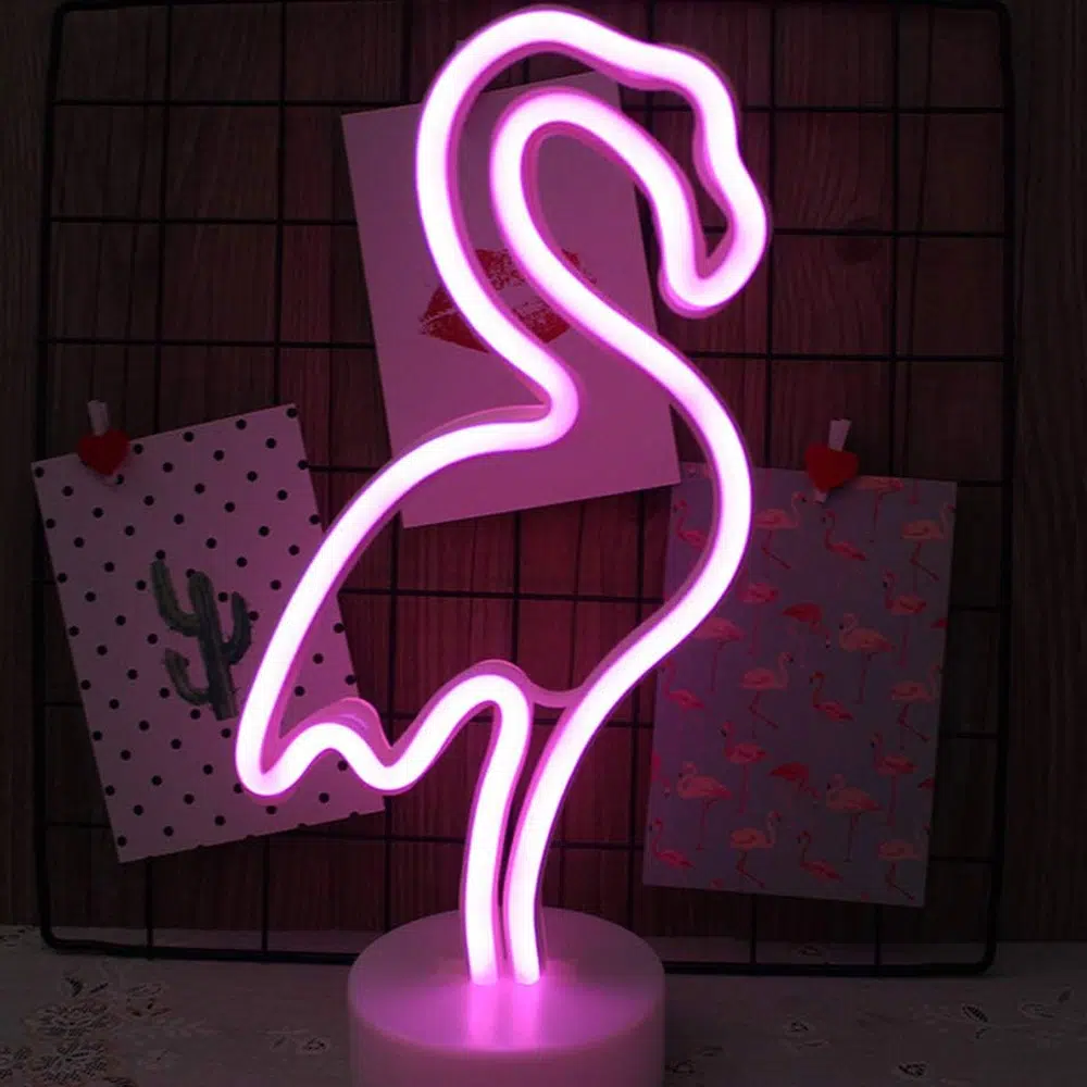 TNL-021 – Table Neon Light – Pink Flamingo