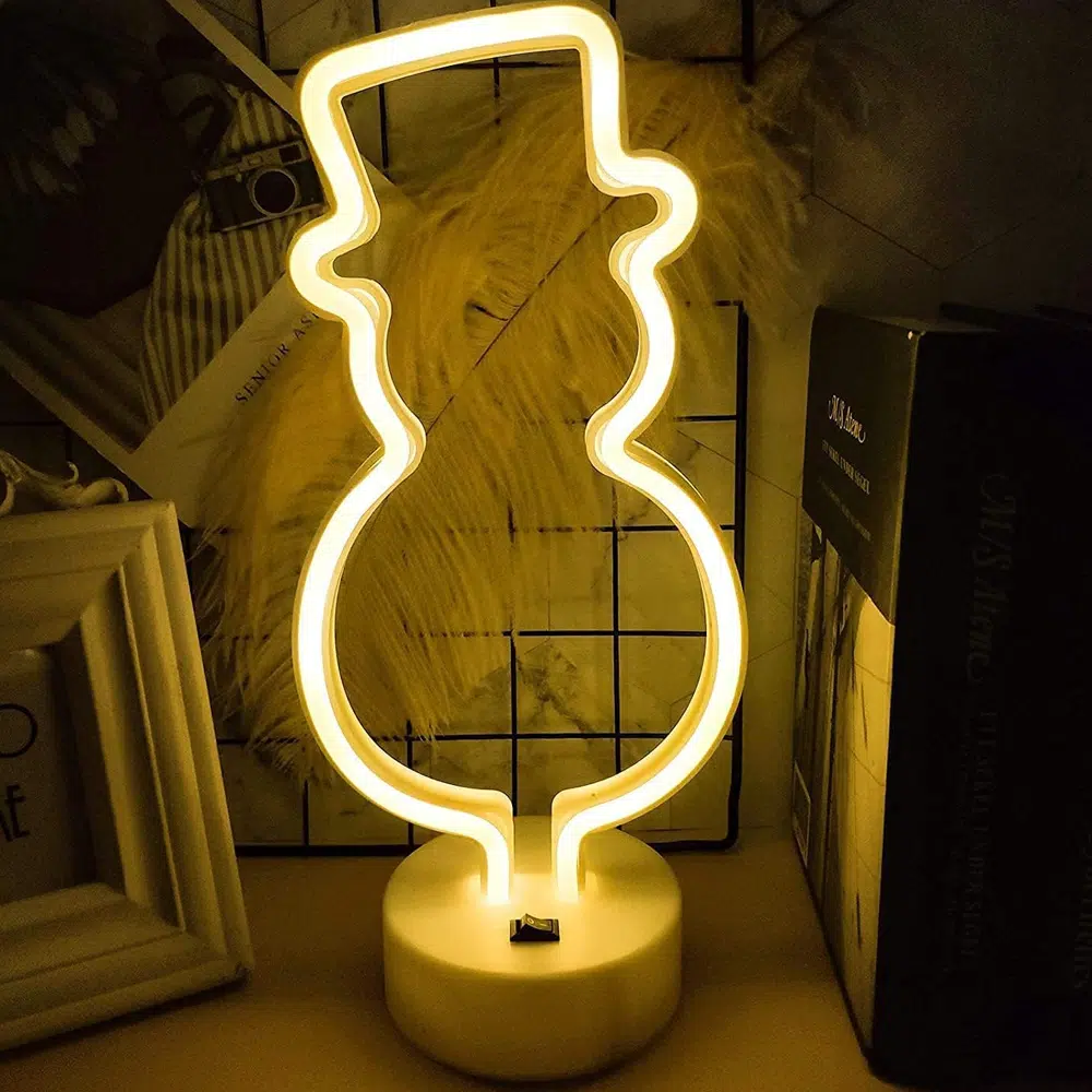 TNL-036- Table Neon Light – Snowman